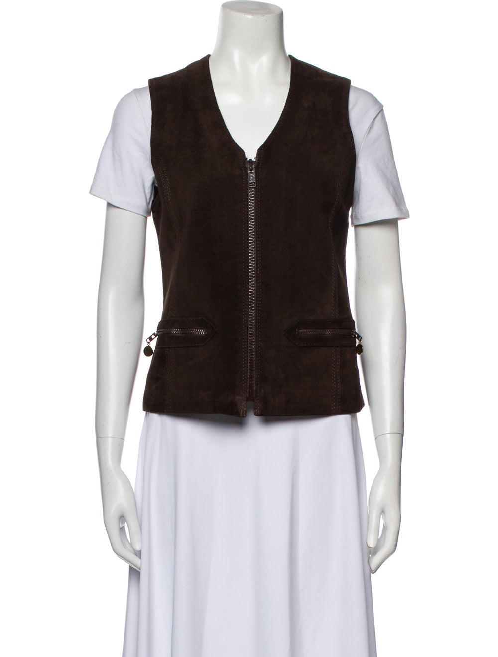 Celine Vintage Late 1970's - Early 1980's Vest - image 1