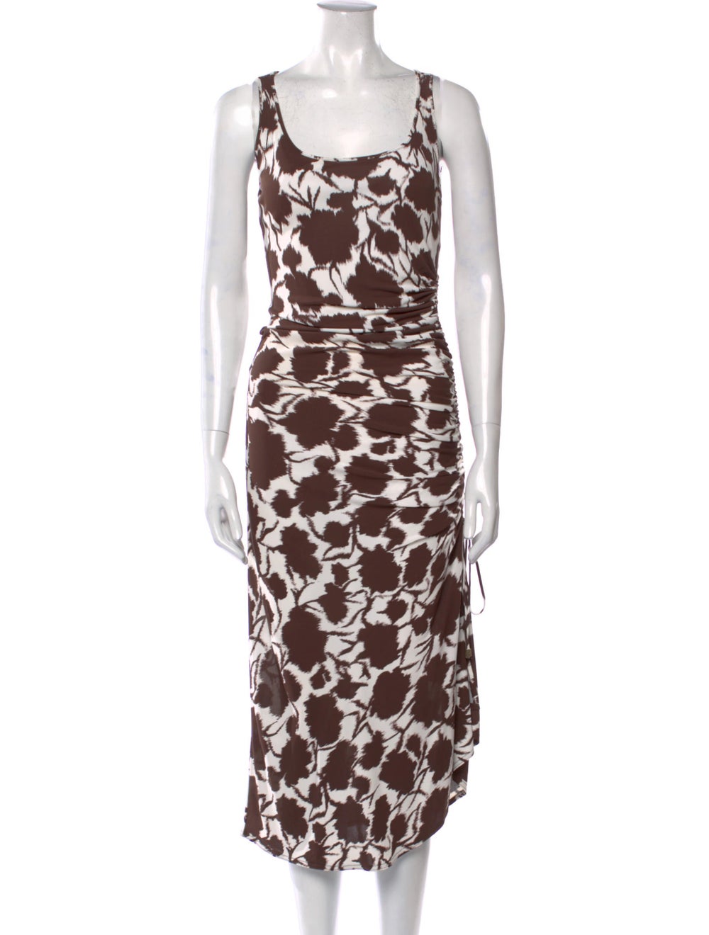 Celine Animal Print Long Dress - image 1