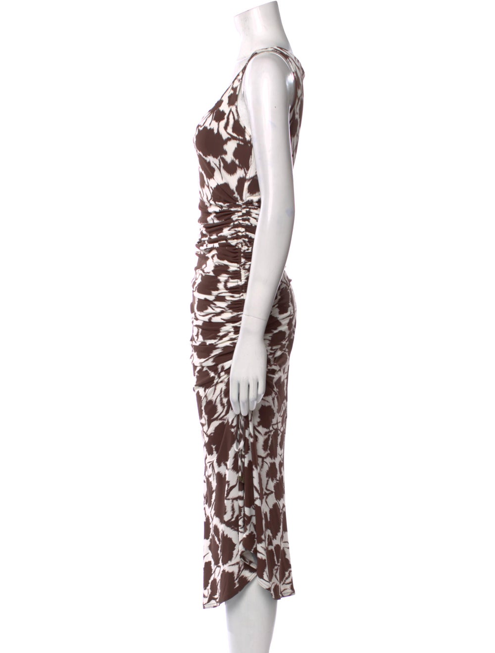 Celine Animal Print Long Dress - image 2
