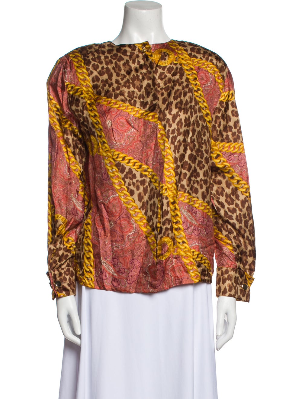 Celine Vintage Late 1970's - Early 1980's Blouse - image 1