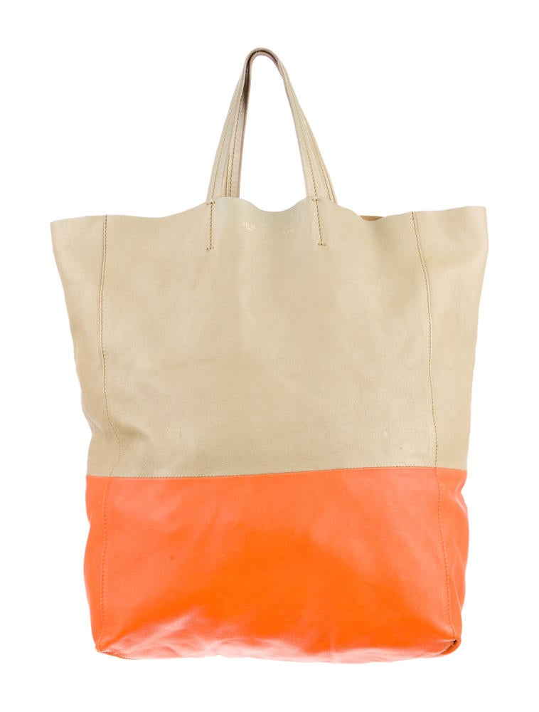 Celine Céline Cabas Vertical Tote