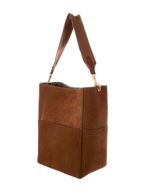 Celine Suede Seau Sangle Bucket Bag
