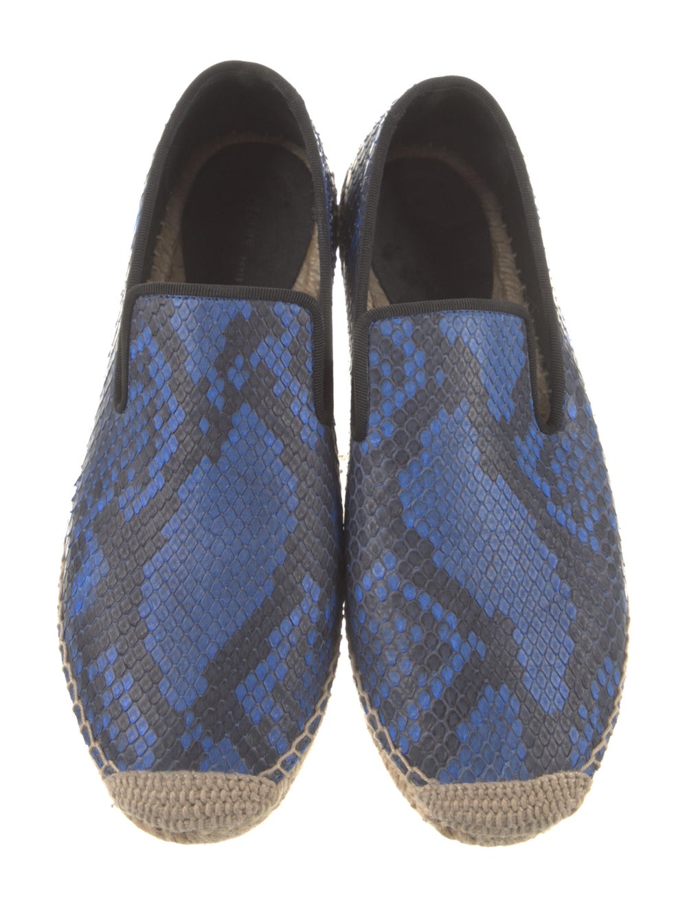 Celine Snakeskin Animal Print Espadrilles - image 3