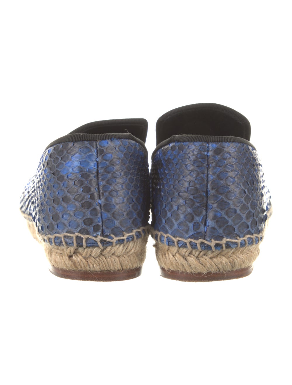 Celine Snakeskin Animal Print Espadrilles - image 4