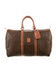 Celine Coated Macadam Canvas Boston Bag