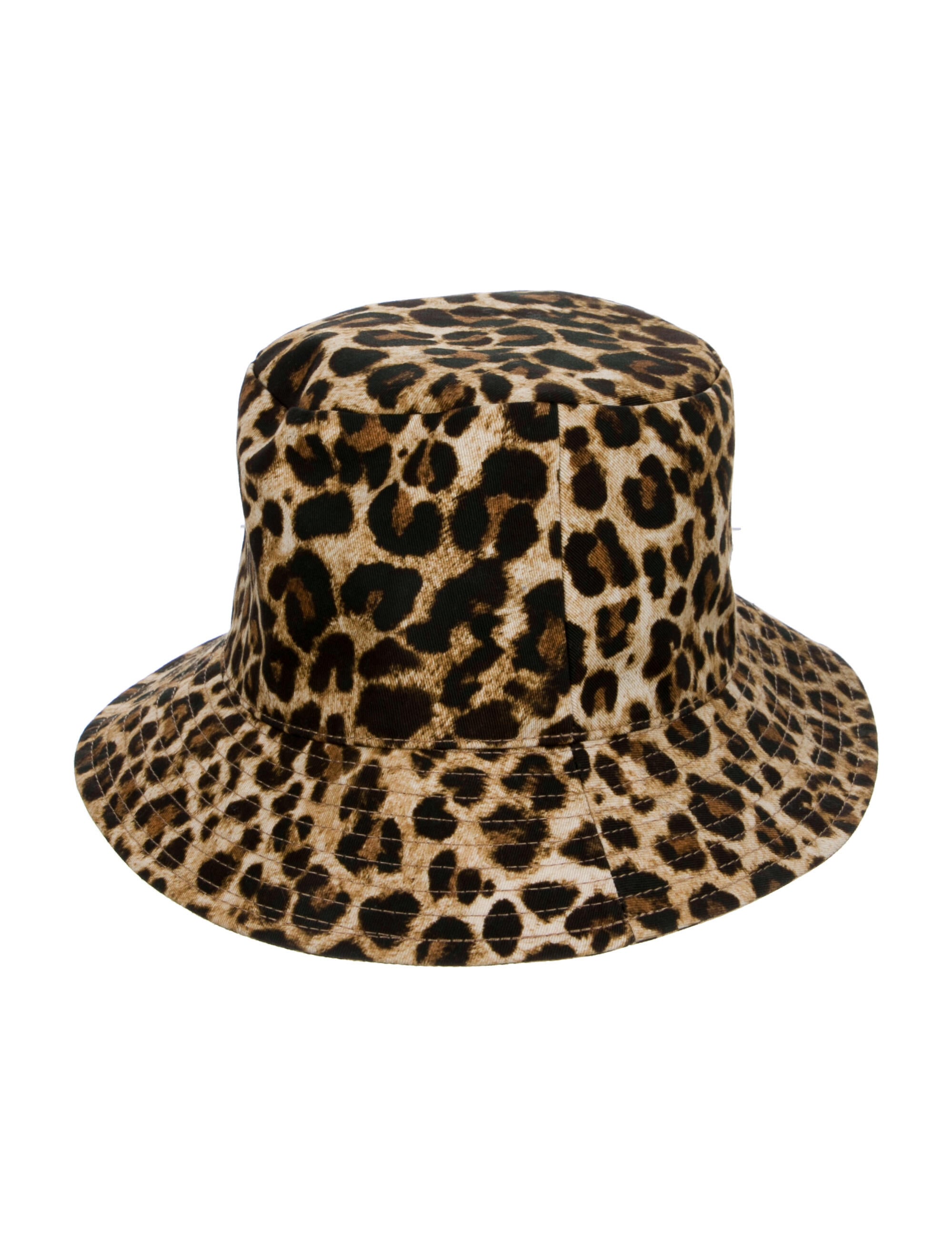 Celine Leopard Print Bucket Hat