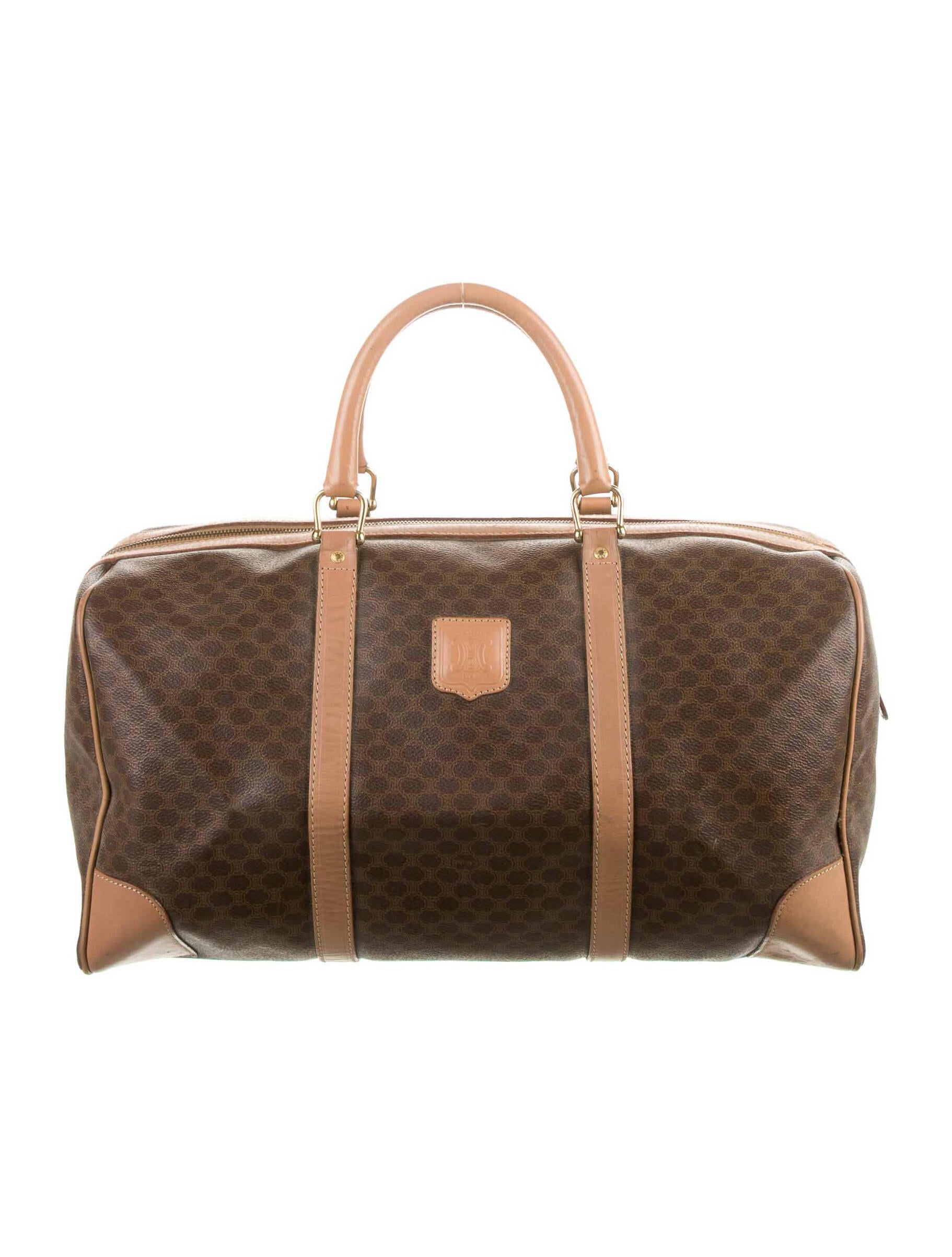 Celine Large Macadam Boston Bag
