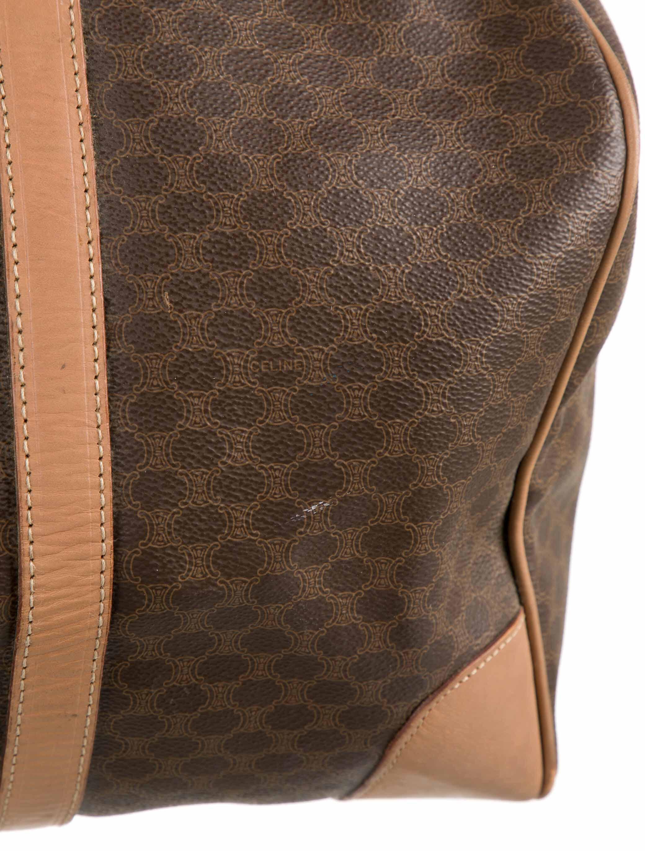 Celine Large Macadam Boston Bag