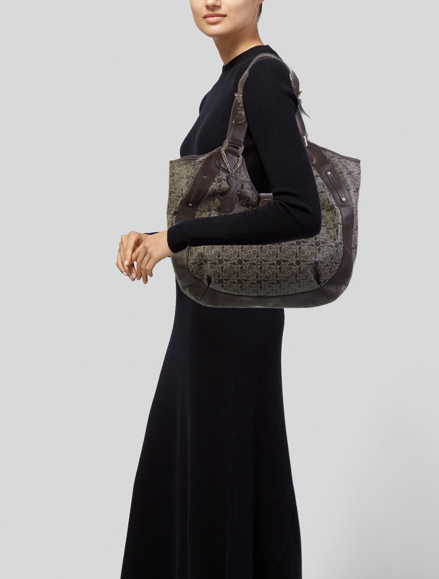 Celine Céline Python Mini Luggage Tote - Brown Totes, Handbags ...