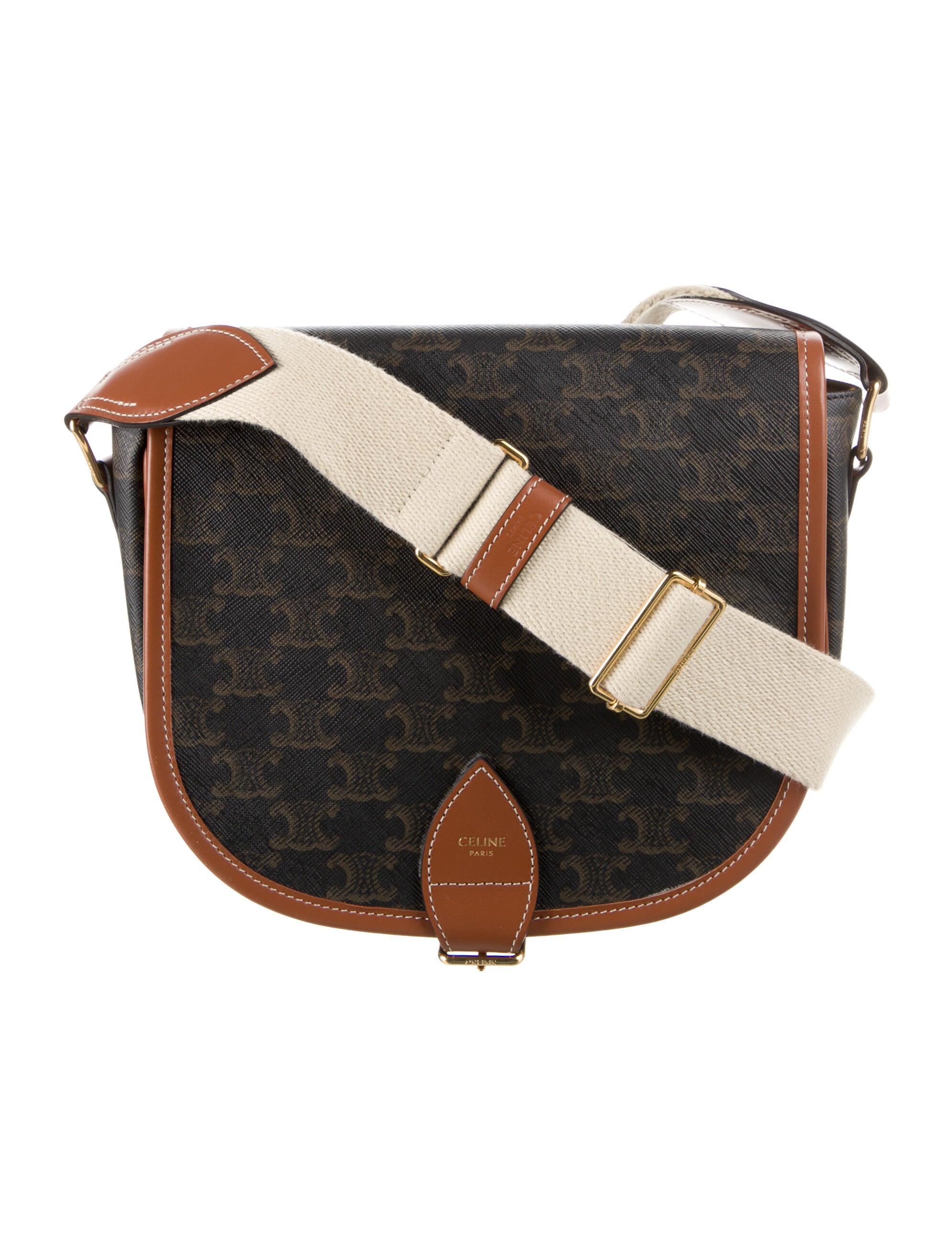 Celine Medium Triomphe Folco Bag