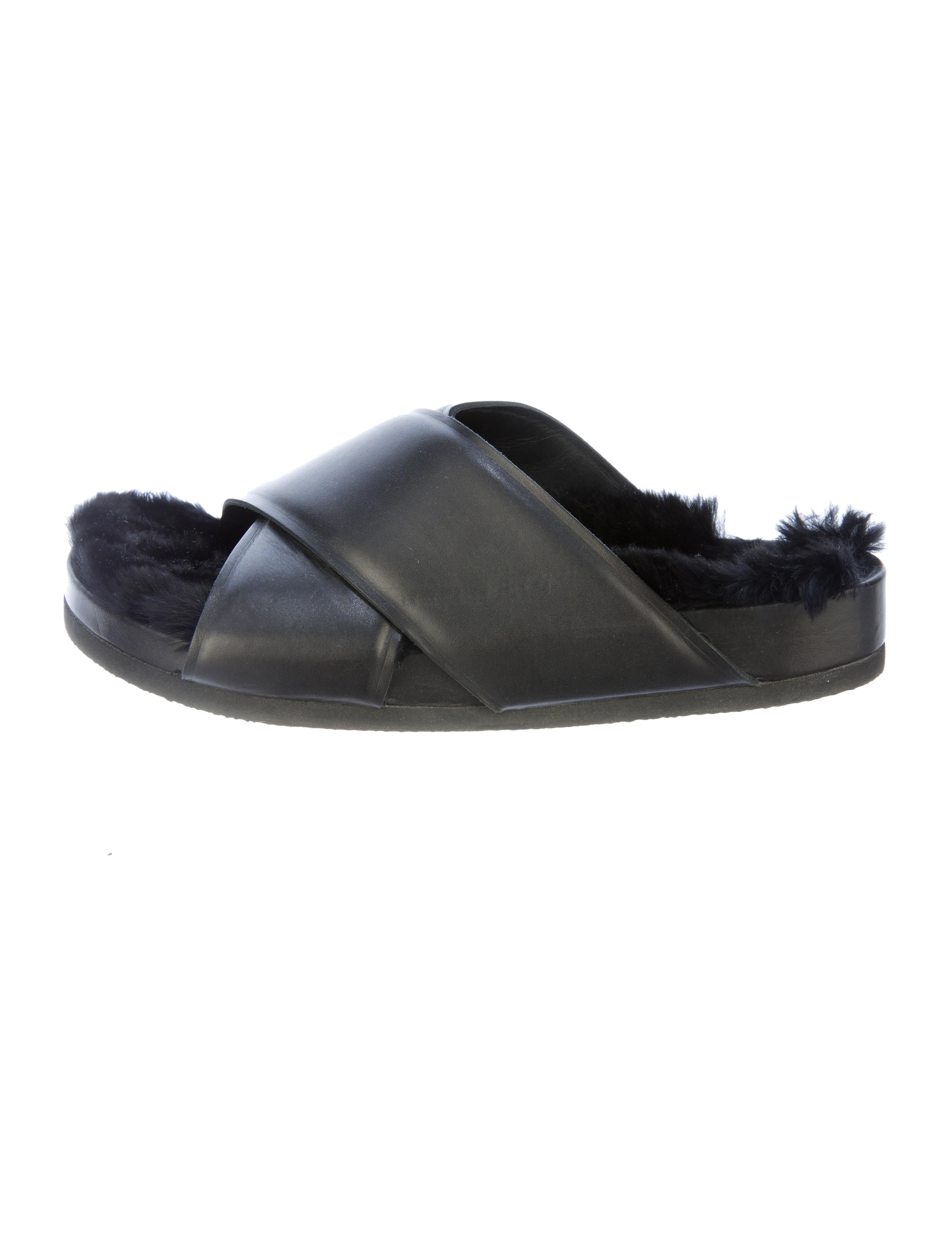 Celine CÃ©line Furkenstock Sandals w/ Tags - Shoes - CEL24096 | The RealReal