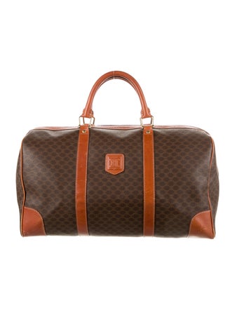 Celine Macadam Large Boston Bag