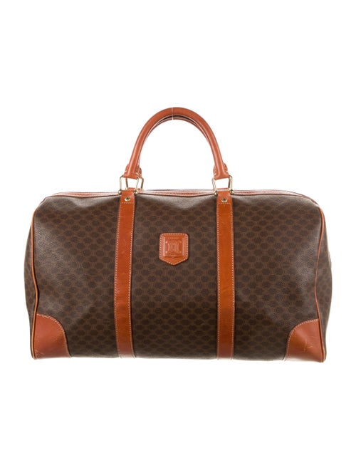 Celine Macadam Large Boston Bag