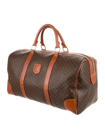 Celine Macadam Large Boston Bag