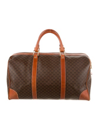 Celine Macadam Large Boston Bag