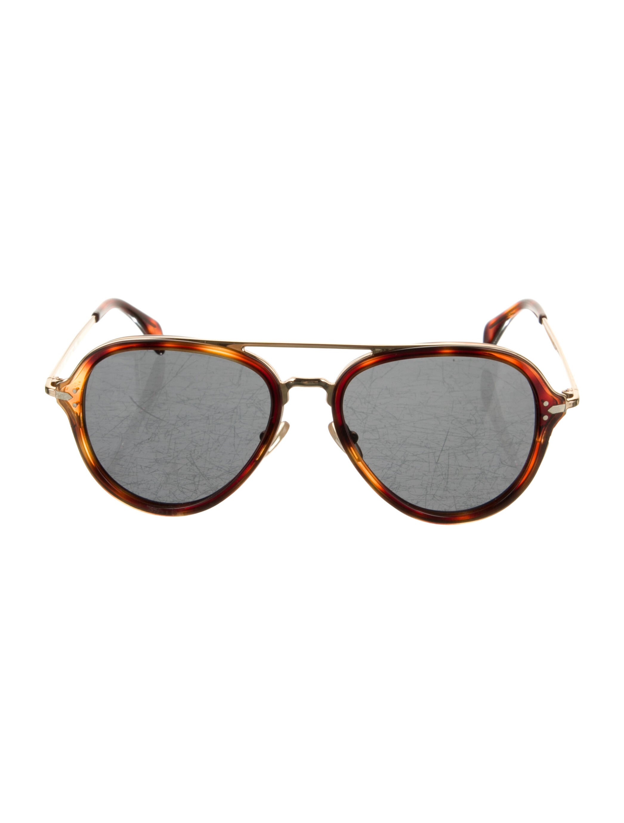 Celine Aviator Tinted Sunglasses Brown Sunglasses, Accessories