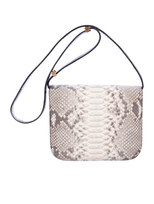 Celine Céline Python Box Bag