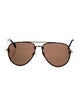 Celine Aviator Tinted Sunglasses