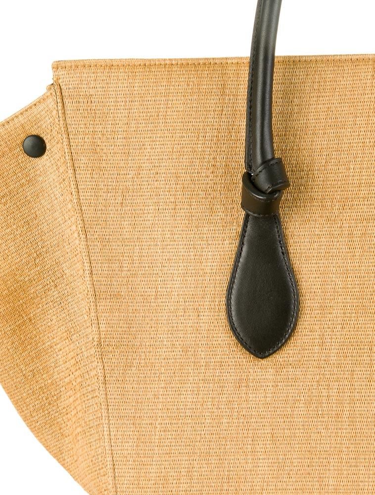 Céline Straw Tie Tote Handbags CEL24555 The RealReal
