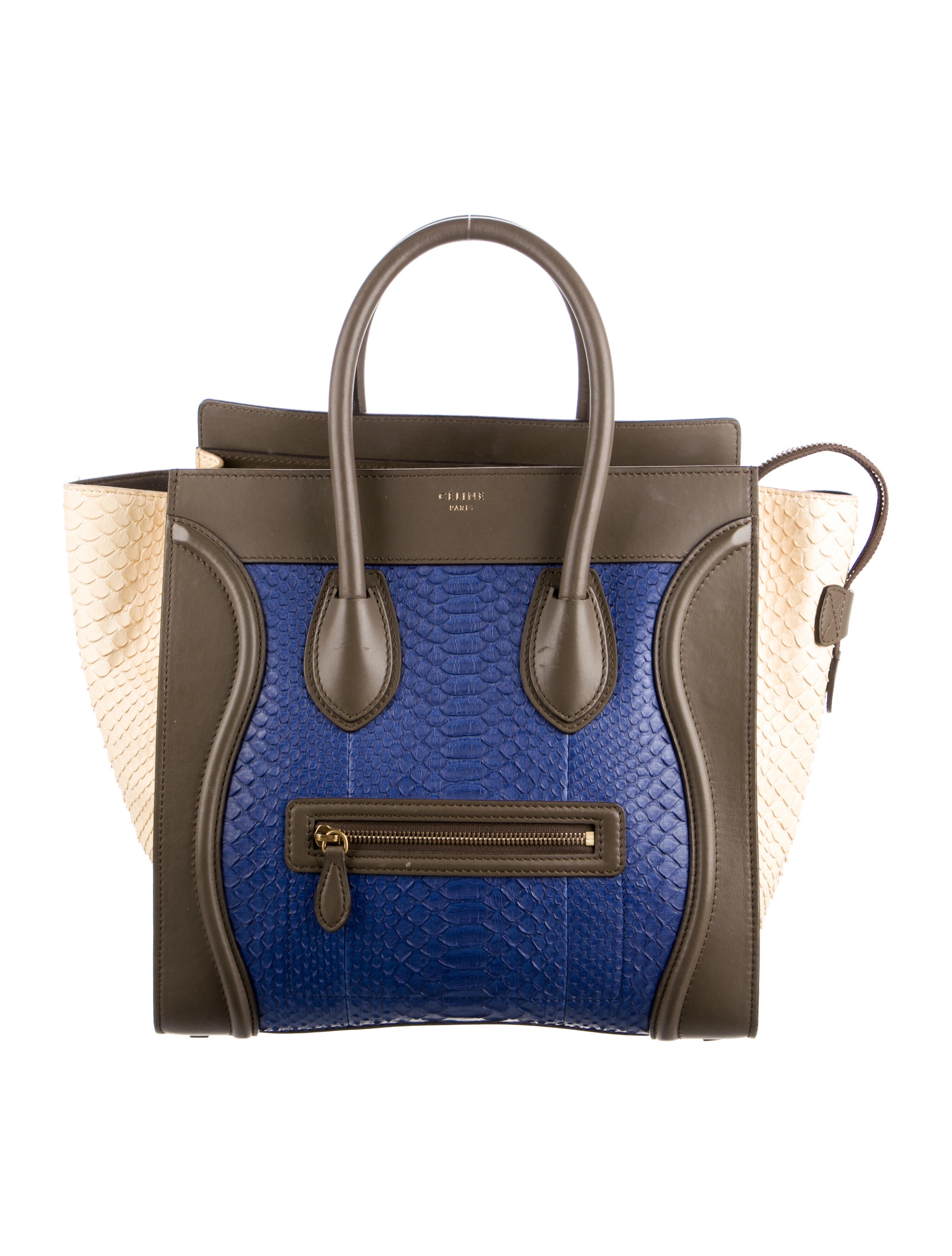 Celine Céline Cabas Phantom Tote - Blue Totes, Handbags - CEL45403 ...