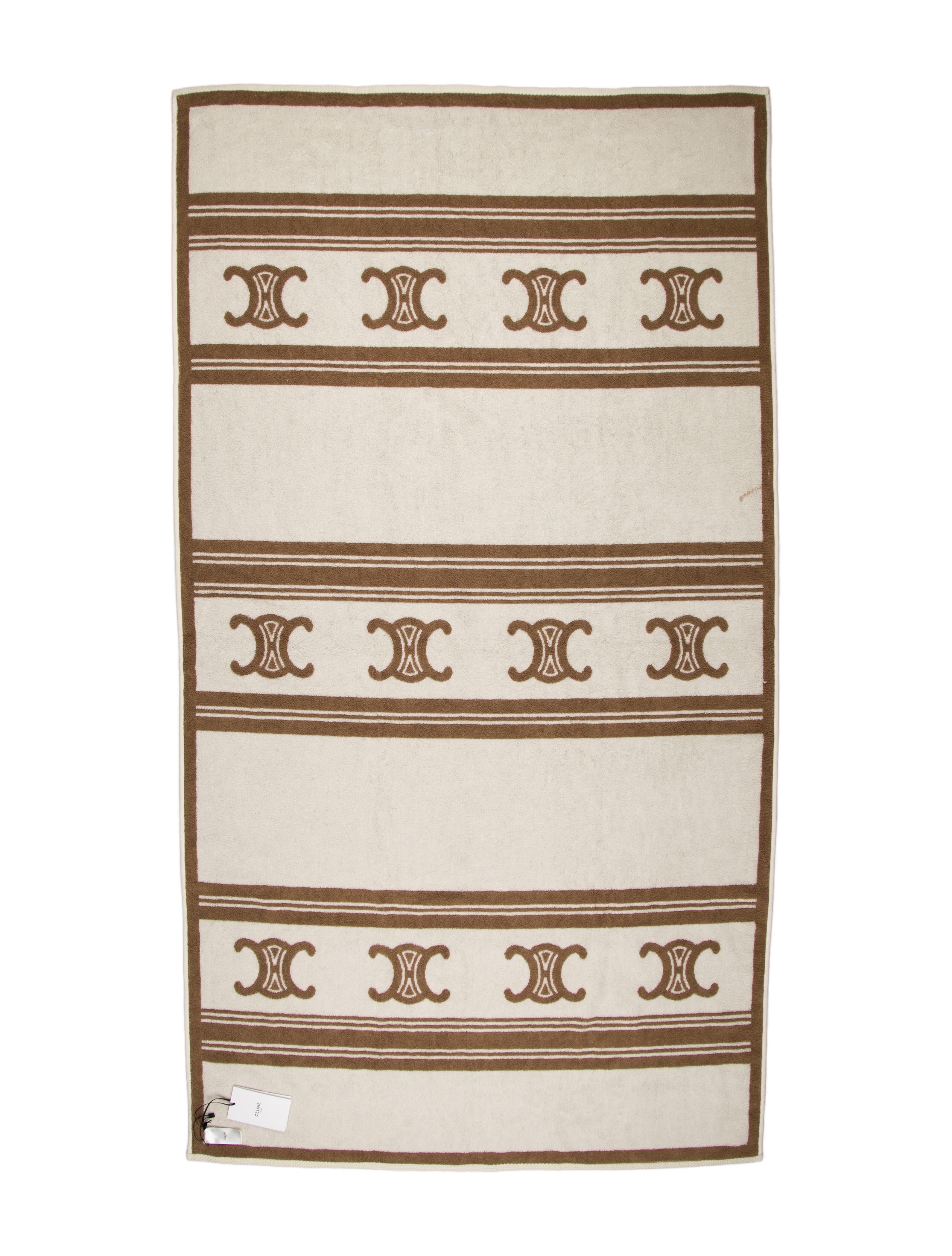 Celine Triomphe Beach Towel
