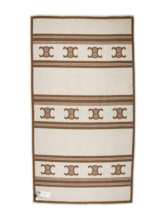 Celine Triomphe Beach Towel