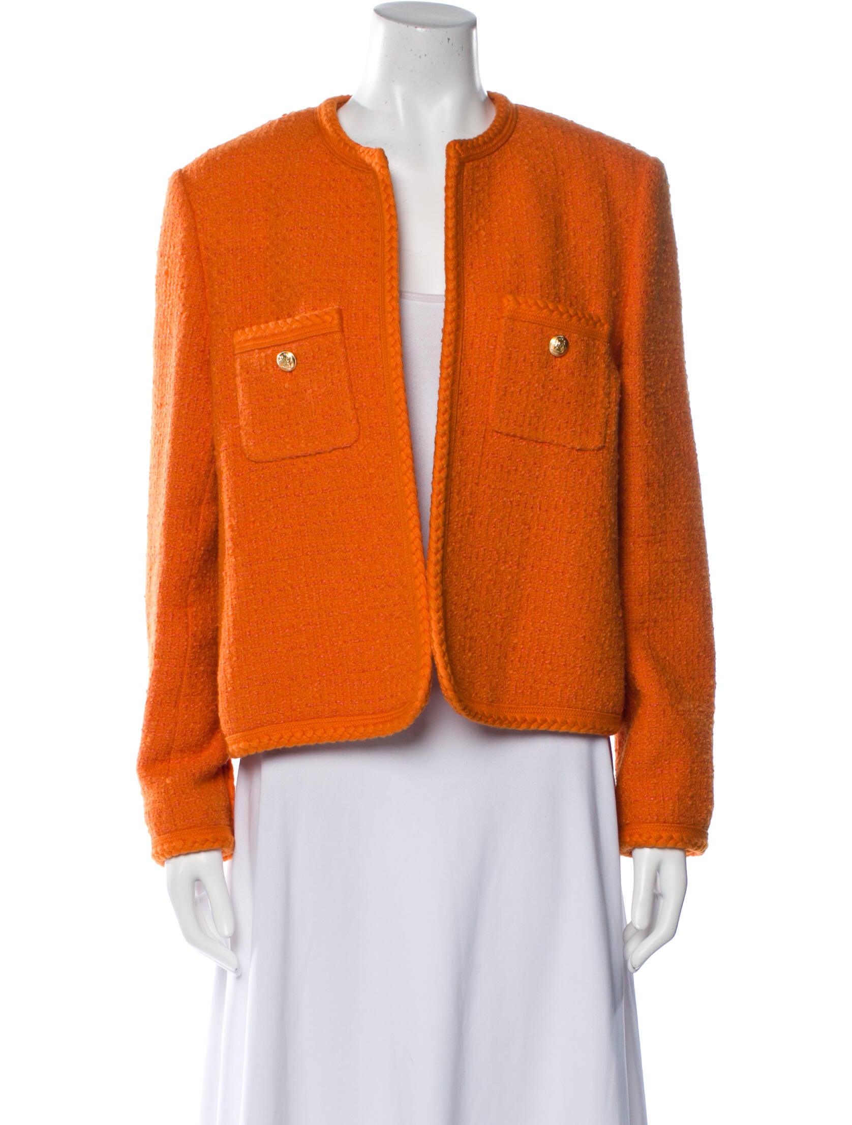 Celine 2022 'Chasseur' Evening Jacket - Orange Jackets