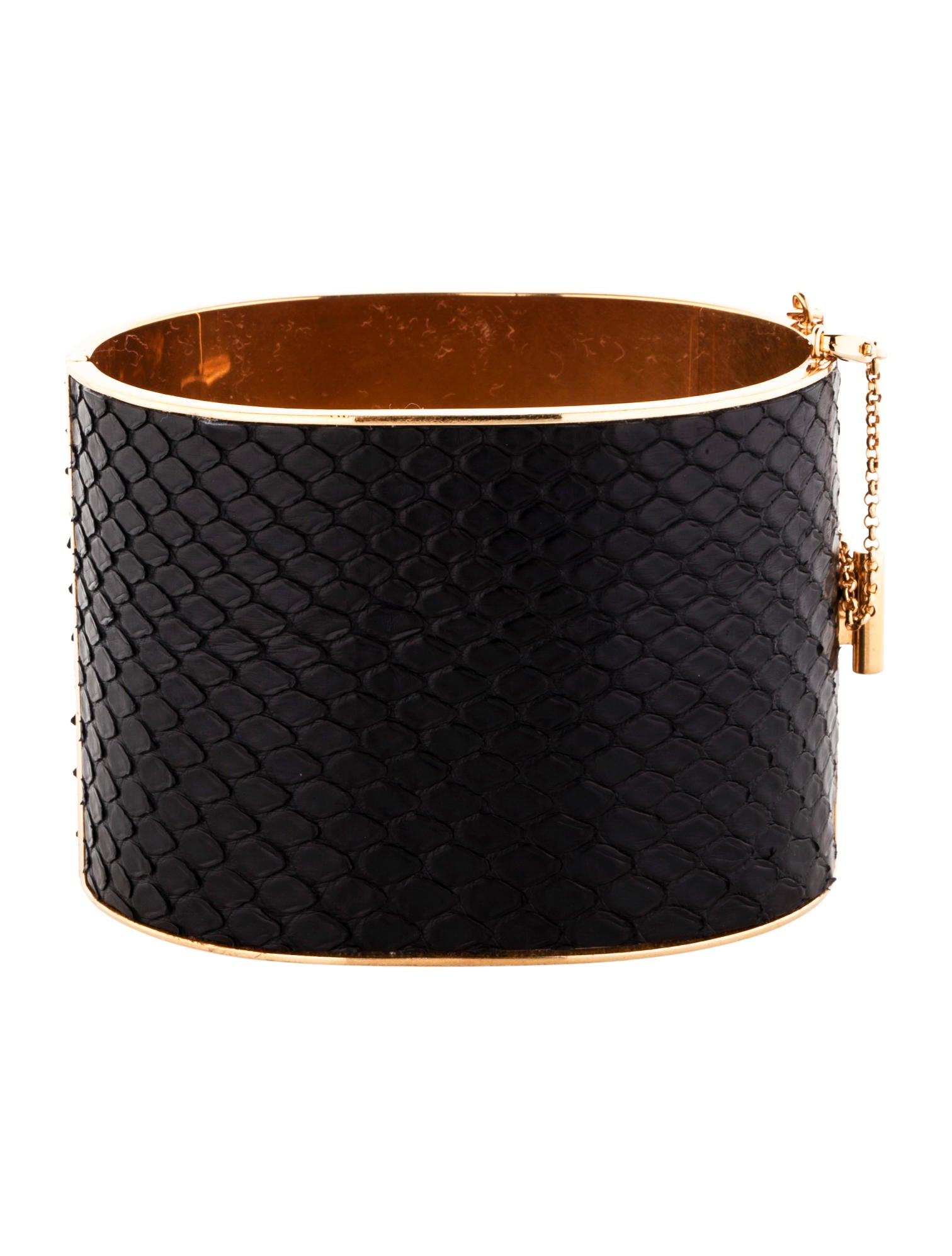 Celine Céline Python Edge Cuff