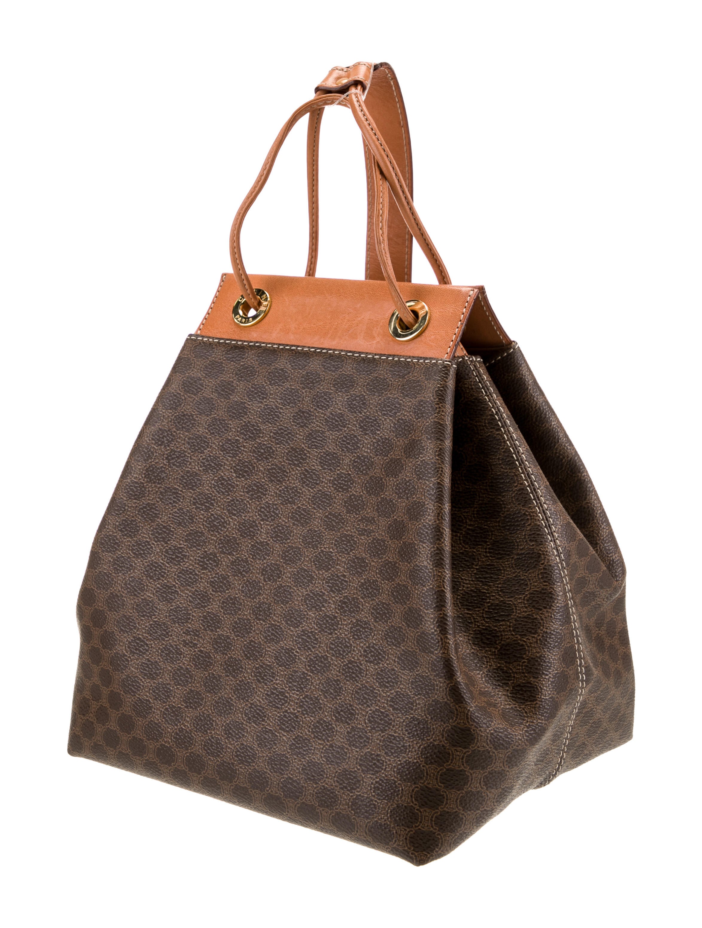 CELINE Macadam Shoulder Bag