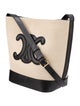 Celine Canvas Triomphe Small Bucket Bag