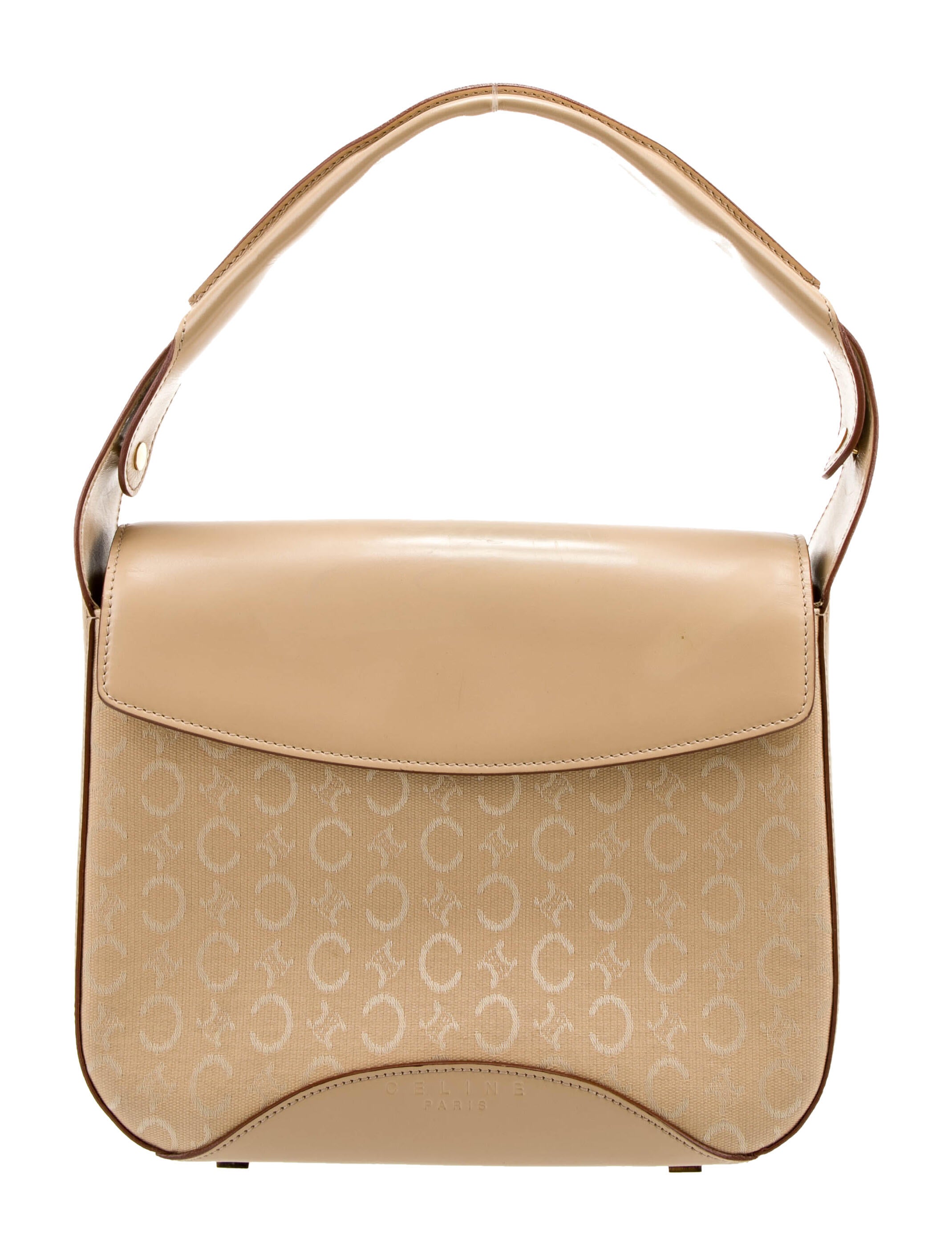Celine C Macadam Shoulder Bag Neutrals Shoulder Bags, Handbags