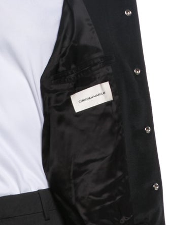 Celine Colorblock Pattern Varsity Jacket