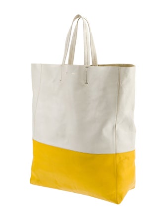 Celine Bicolor Vertical Cabas