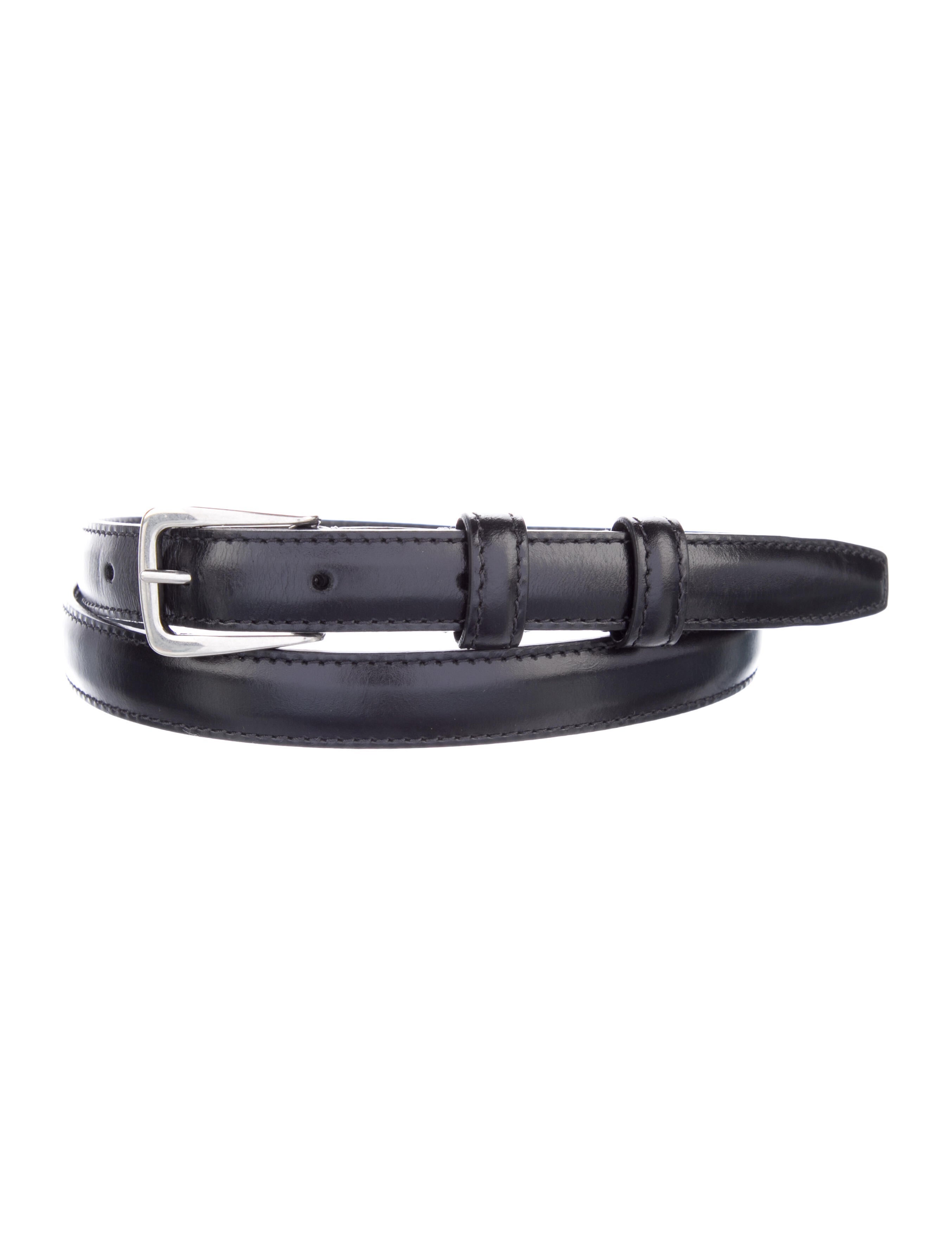 celine skinny belt