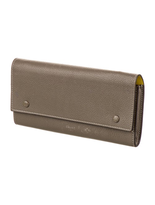 Celine 2017 Leather Continental Wallet
