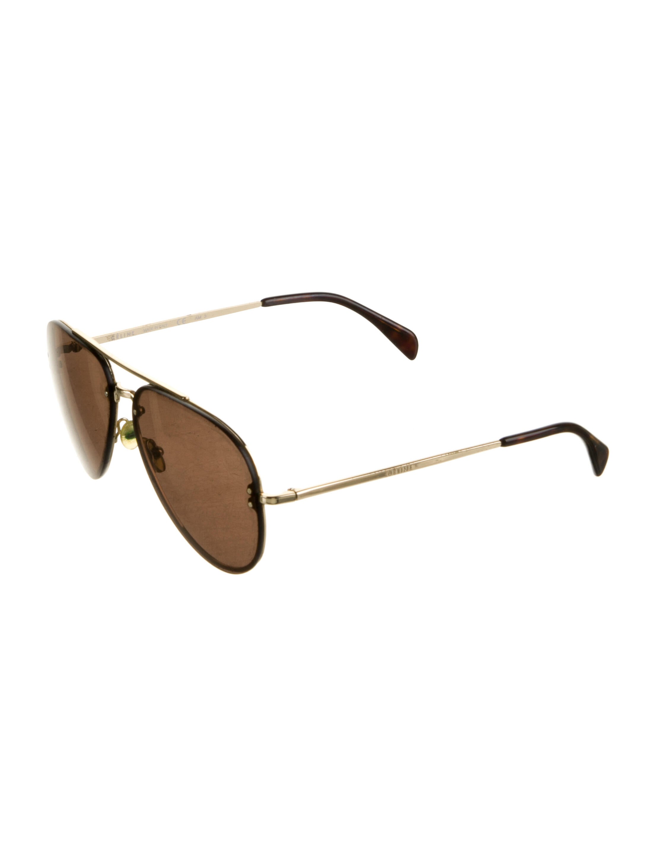 Celine Aviator Tinted Sunglasses