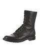 Celine Leather Combat Boots
