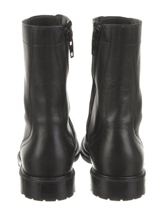 Celine Leather Combat Boots