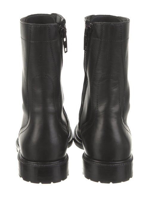Celine Leather Combat Boots