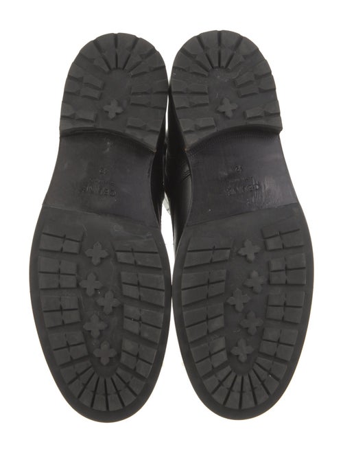 Celine Leather Combat Boots