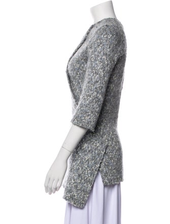 Celine Tweed Pattern Coat