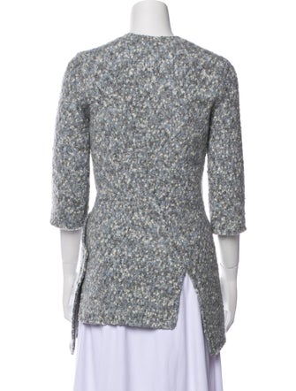 Celine Tweed Pattern Coat