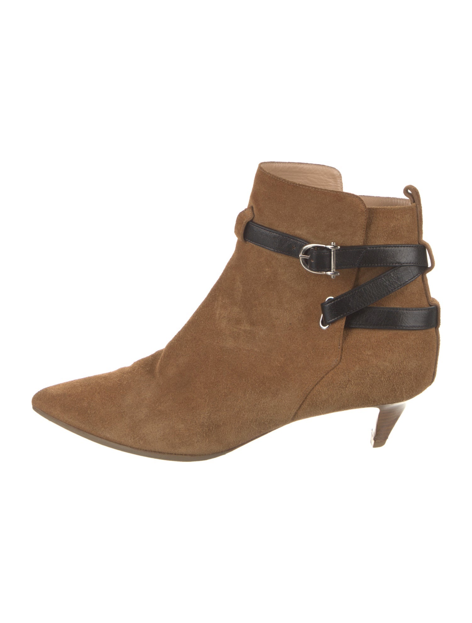 Celine Suede Boots - Brown Boots, Shoes - CEL275503 | The RealReal