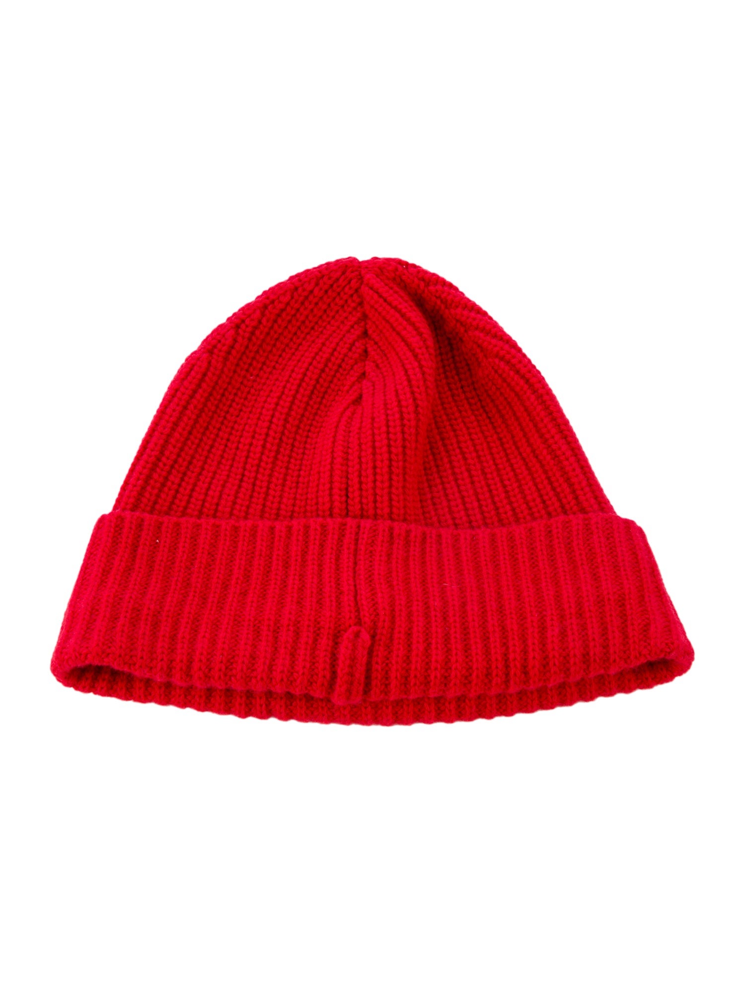 Celine Wool Knitted Beanie - Red Hats, Accessories - CEL276113