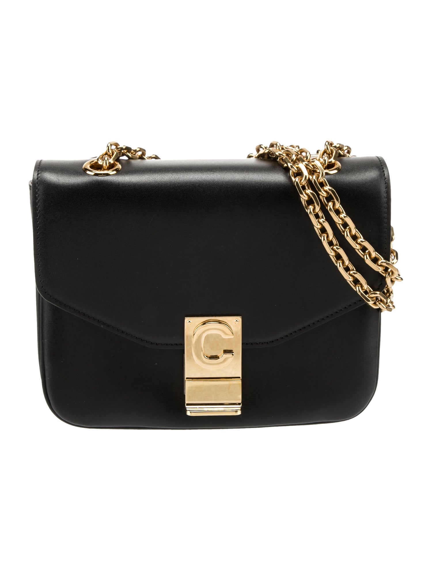 Celine Small C Bag Black Shoulder Bags, Handbags CEL276875 The