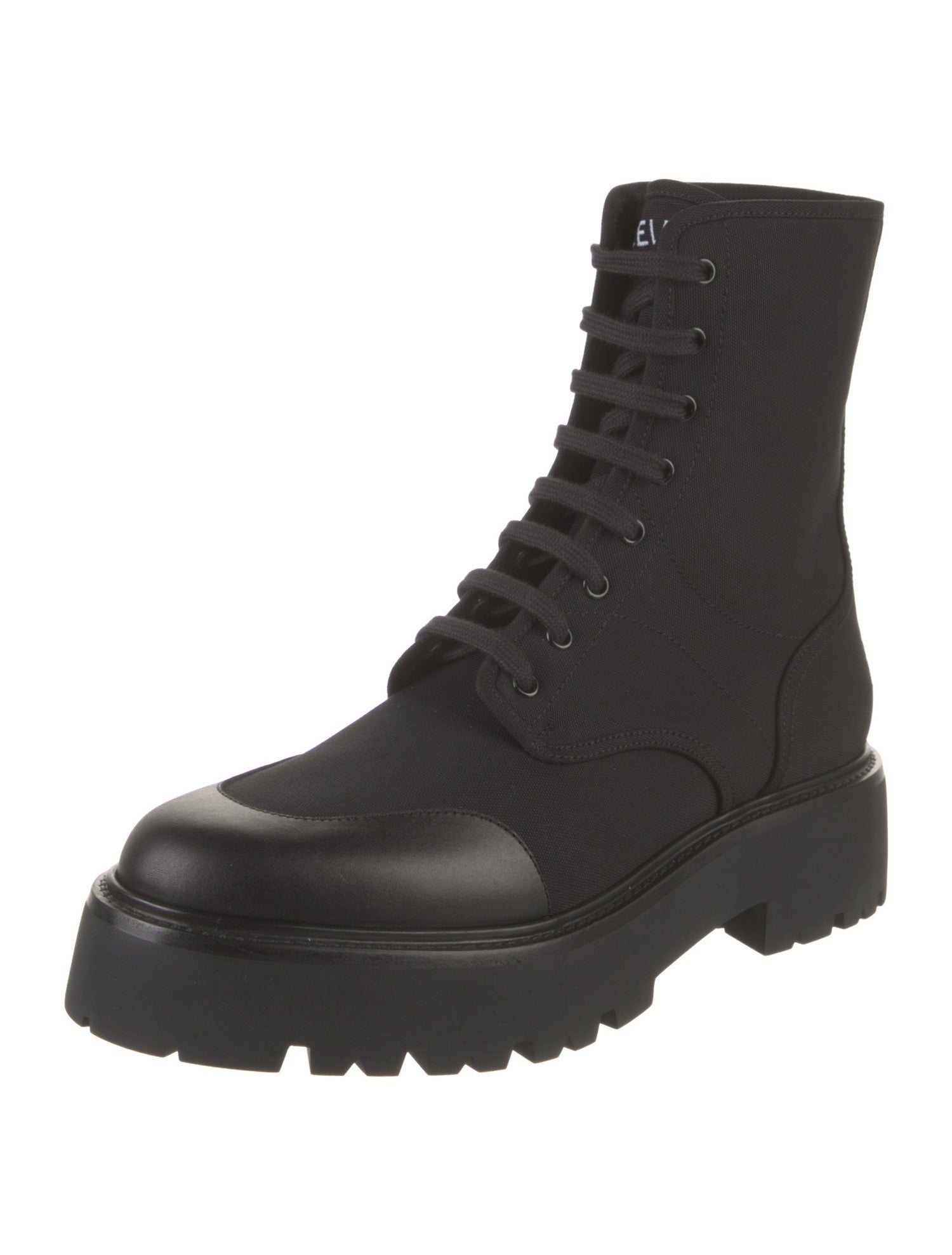 Celine Canvas Combat Boots Black Boots, Shoes CEL277067 The RealReal