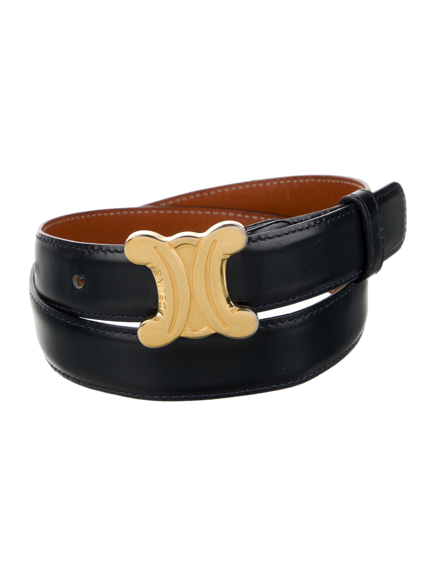 celine skinny belt