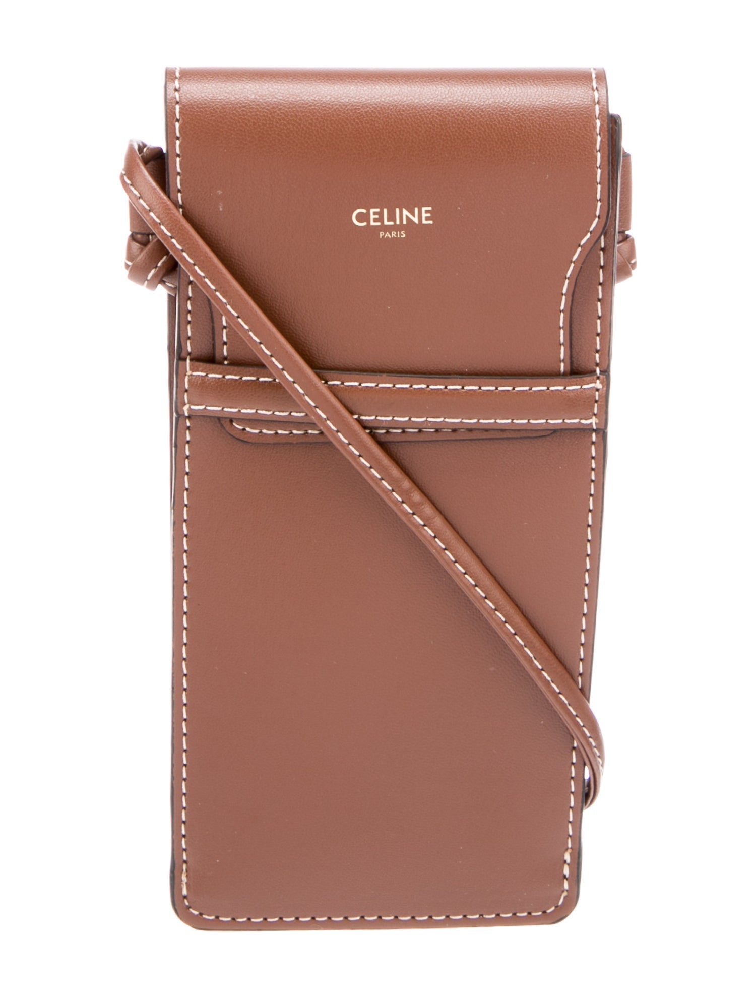 Celine Sunglasses Crossbody Holder - Brown Mini Bags, Handbags