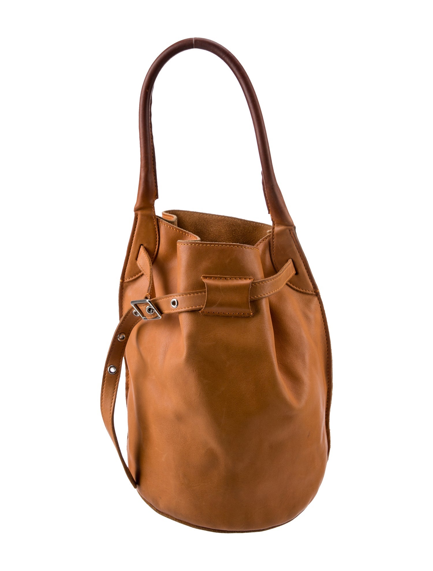 Celine Big Bucket Bag w/ Pouch Brown Bucket Bags, Handbags