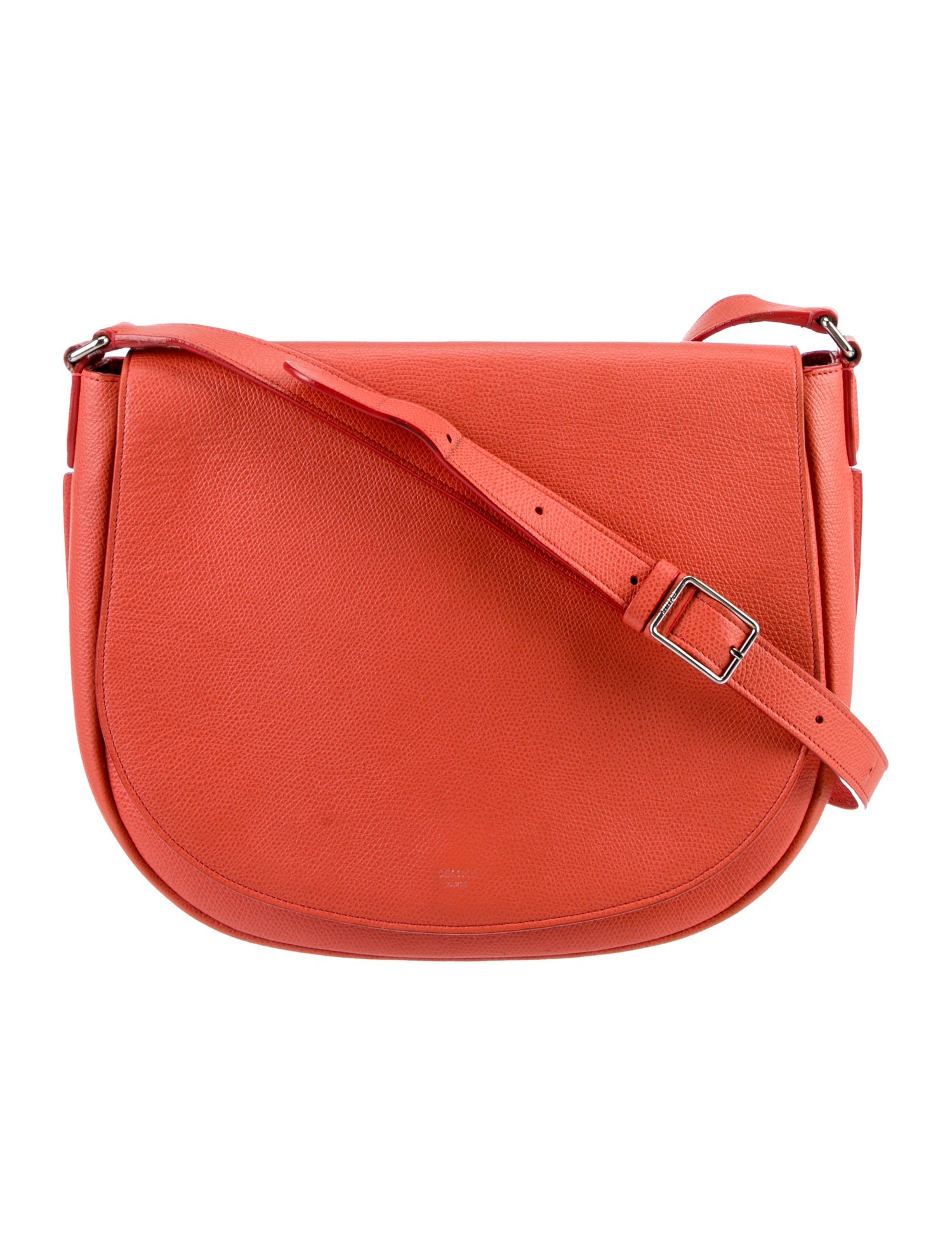 Celine Trotteur Messenger Bag Orange Crossbody Bags, Handbags
